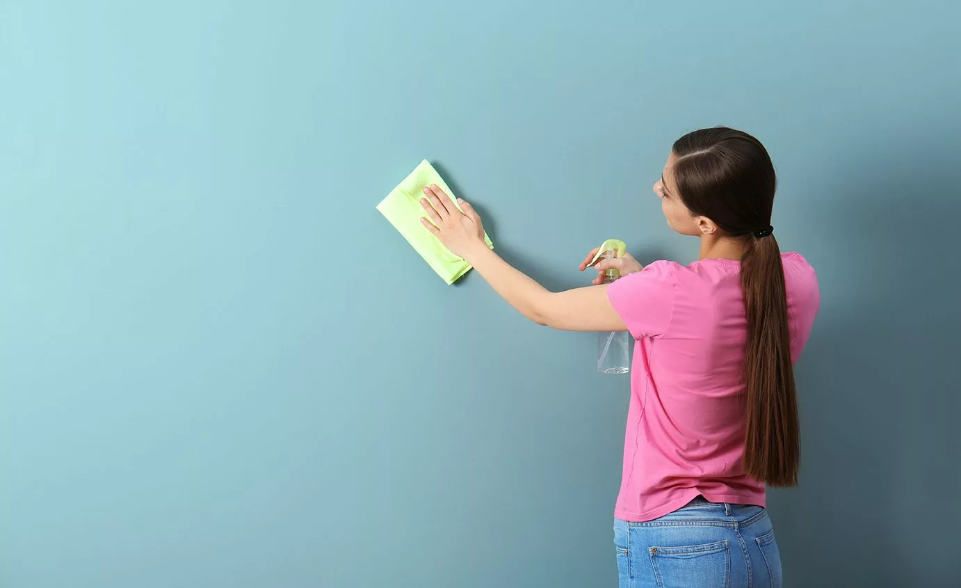 How To Use A Wet Mop To Prep Your Walls For Paint